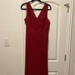 Burgundy bridesmaids dress! Bella Bridesmaids